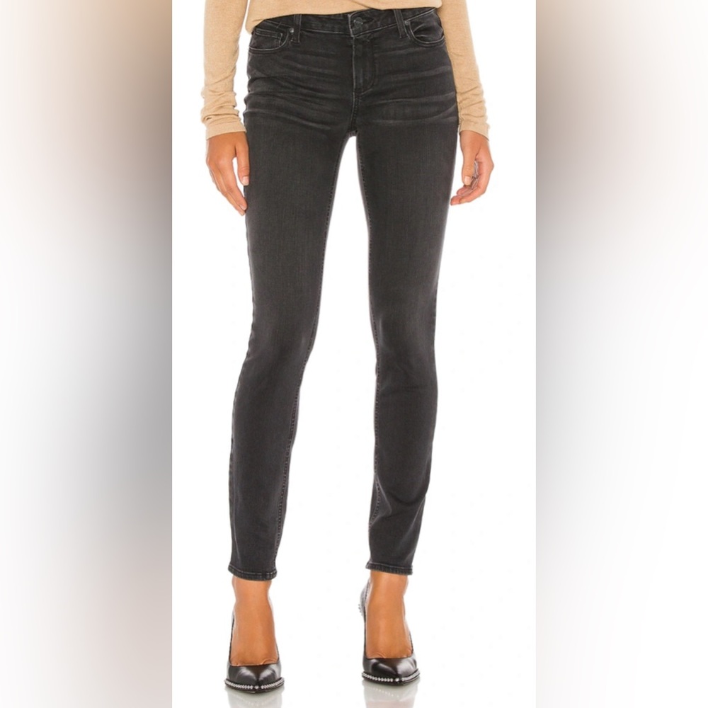 Paige Black Verdugo Ankle Skinny Jeans Size 25 NWT